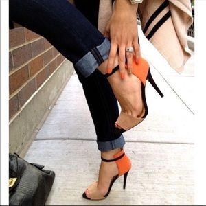 Zara two tone heels
